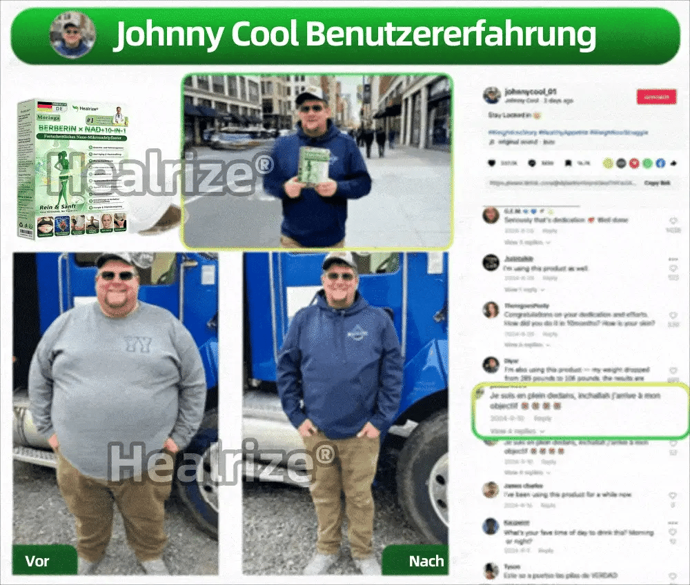 【Offizieller Shop】| 🍃 Healrize® Moringa · Berberin × NAD+ 10-in-1 Advanced Nano-Mikronadel-Pflaster Nicht-invasiv✔️Bei Fettleibigkeit, schlaffer Haut, Diabetes, Schlafapnoe, Gelenkproblemen und vielem mehr
