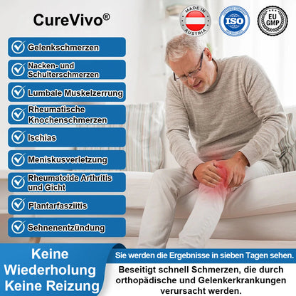 [Neujahrs-Sonderangebot] CureVivo® Schmerzlindernde &  reparierende L🌿Für Muskel-, Gelenk- und Nervenschmerzen
