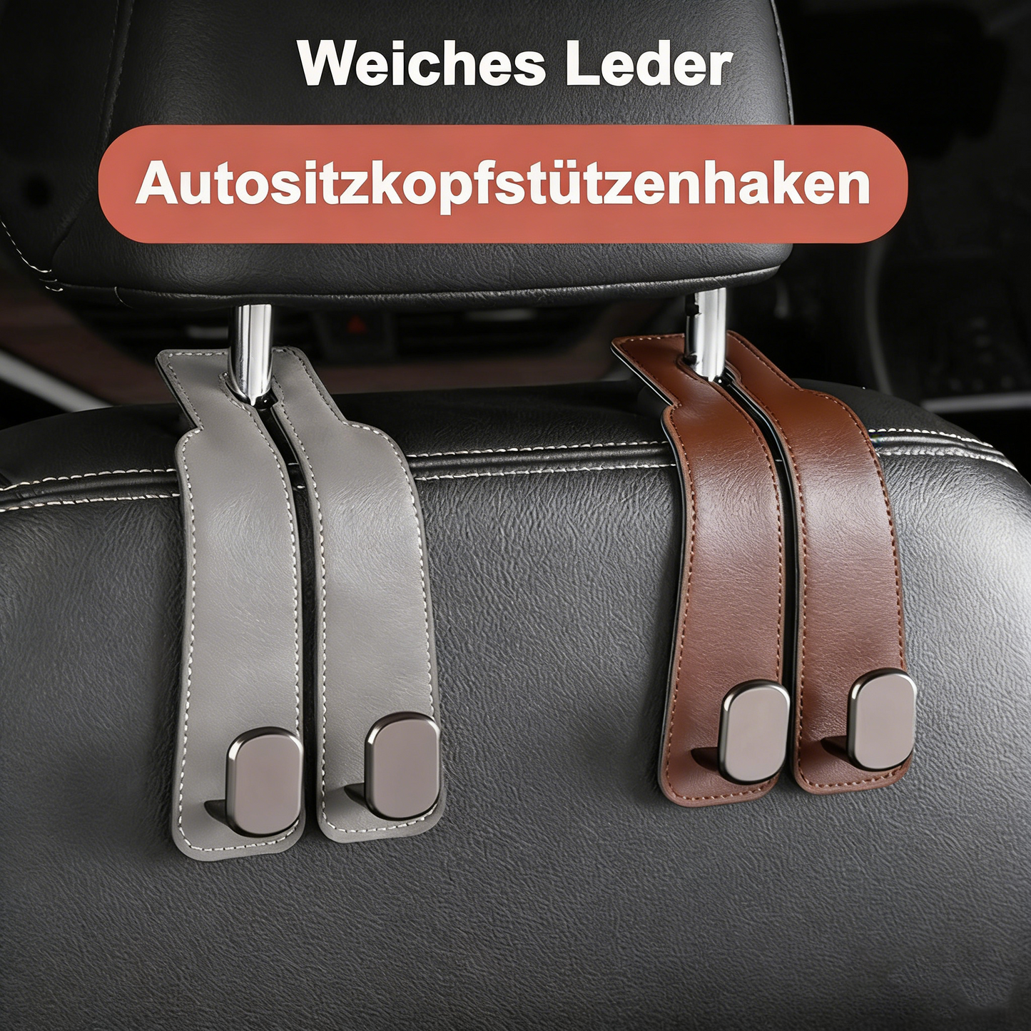 💥2026 Neues Upgrade💥Eptchn Auto-Kopfstützenhaken für Handtaschen