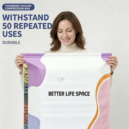 LAST DAY BUY 2 GET 1 FREE!!🏢SVOZK® No-Pump 3D Vacuum Storage Bags Ultimate All-in-One Organizer for Clothes, Toys, Books, Stuffed Animals & Absolutely Everything!