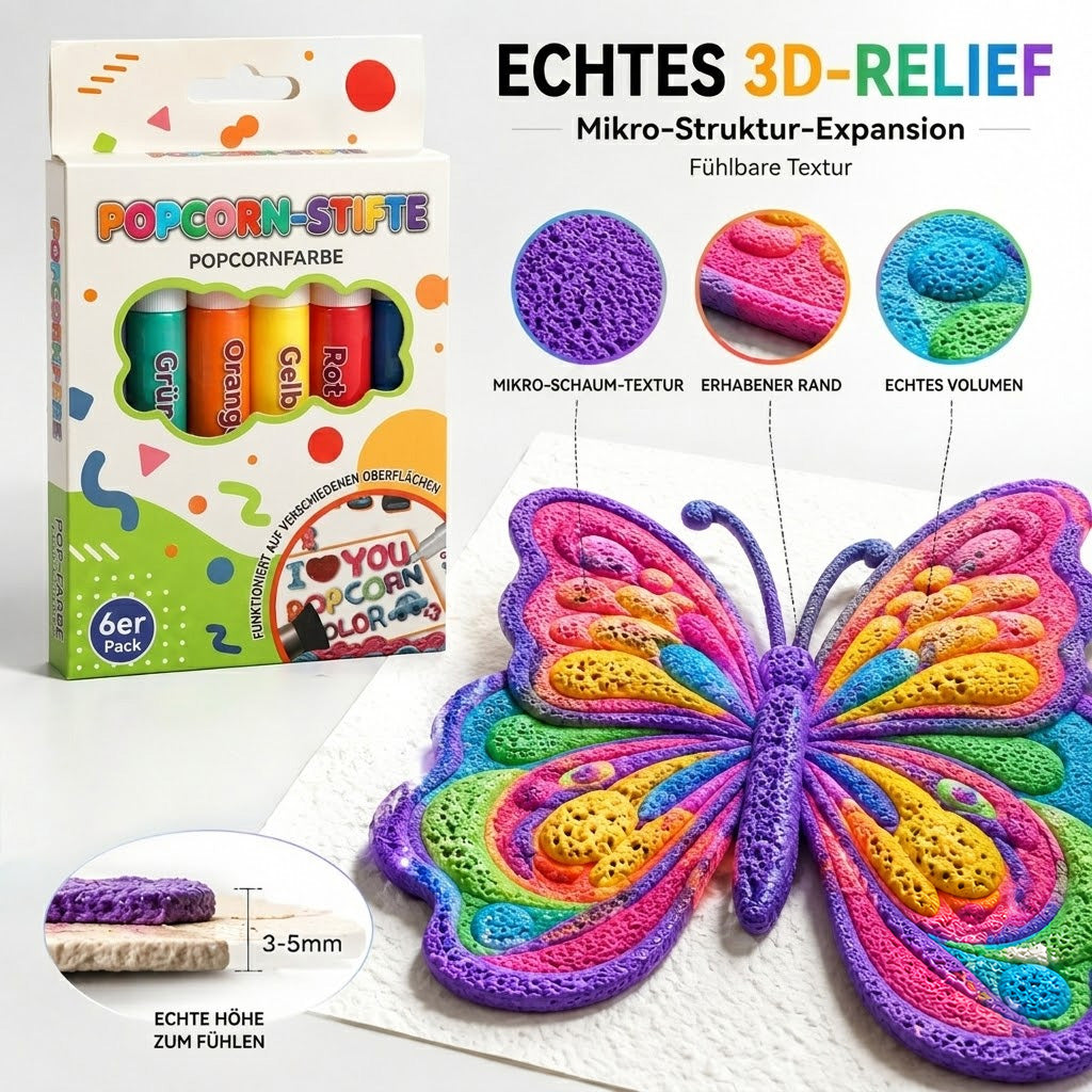 🔥Heute bestellen und 50 % sparen丨IEY® 3D-Relief-Kunststift – Verwandeln Sie flache Zeichnungen in fühlbare 3D-Kunst🪄