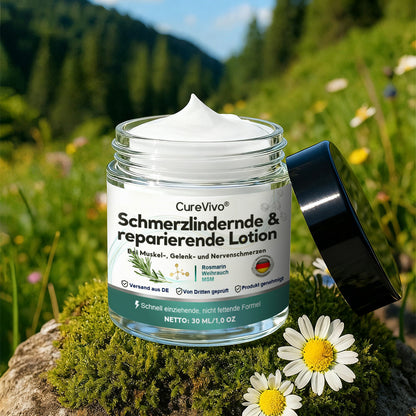 [Neujahrs-Sonderangebot] CureVivo® Schmerzlindernde &  reparierende Lotion🎅Für Muskel-, Gelenk- und Nervenschmerzen