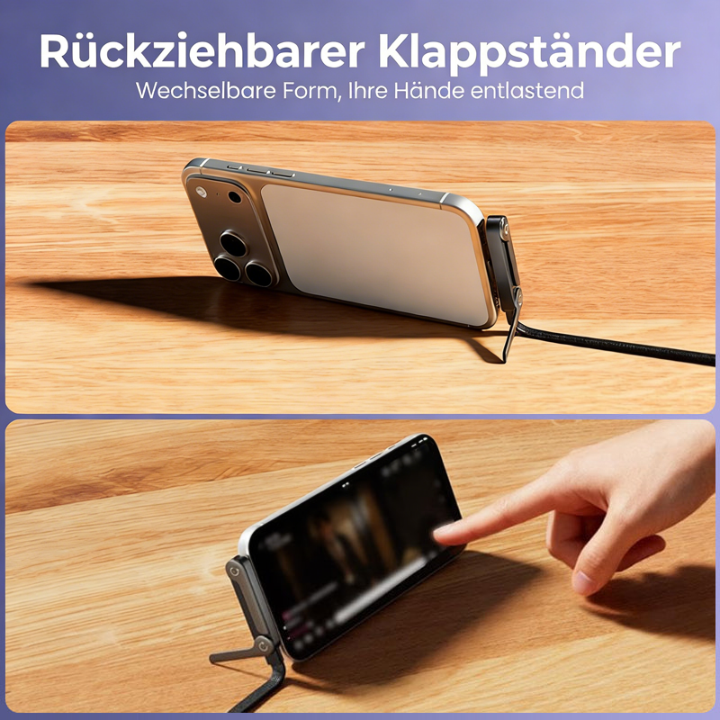🔥Letzter Tag: 60 % Rabatt! ⚡2-in-1-Ladekabel mit unsichtbarer Halterung – 240-W-Schnellladekabel mit integrierter Handyhalterung