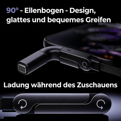 🔥Letzter Tag: 60 % Rabatt! ⚡2-in-1-Ladekabel mit unsichtbarer Halterung – 240-W-Schnellladekabel mit integrierter Handyhalterung