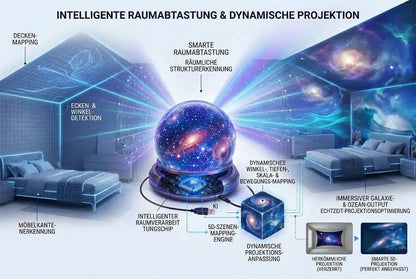 🔥Letzter Tag – 80 % Rabatt! 🔮REBYIPO® Nachtlicht-Projektor