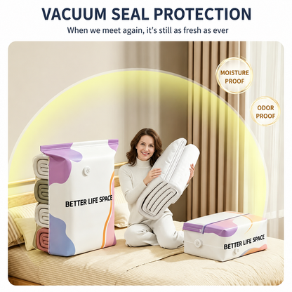 LAST DAY BUY 2 GET 1 FREE!!🏢SVOZK® No-Pump 3D Vacuum Storage Bags Ultimate All-in-One Organizer for Clothes, Toys, Books, Stuffed Animals & Absolutely Everything!
